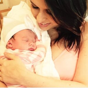 Lacey Chabert Instagram - From 7 days old to 7 years old💜
My baby turns 7 today 🎉Happy Birthday, Julia!!!! 
You light up our lives with your sparkly spirit. We love you more than words can describe. 
Happy Birthday baby girl! 💜🌸🦄🎂💜🌸🦄🎂#forevermybaby #happybirthday #bestday #family