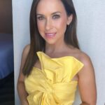 Lacey Chabert Instagram - For all of you who asked, here are my outfit details from this past weekend 👗 I’ve tagged the brands on the pictures. The floral dress, shoes and heart earrings in the first pic were all from @hillhouse 🤍 Makeup @rachelnicolepagan Hair @annettedavenportbeauty Styled by my daughter from my closet ;) Also if anyone has any choreography tips for what to do in these videos that would be great. Clearly I’ve got the twirling/swaying part down 🤦🏻‍♀️🤣