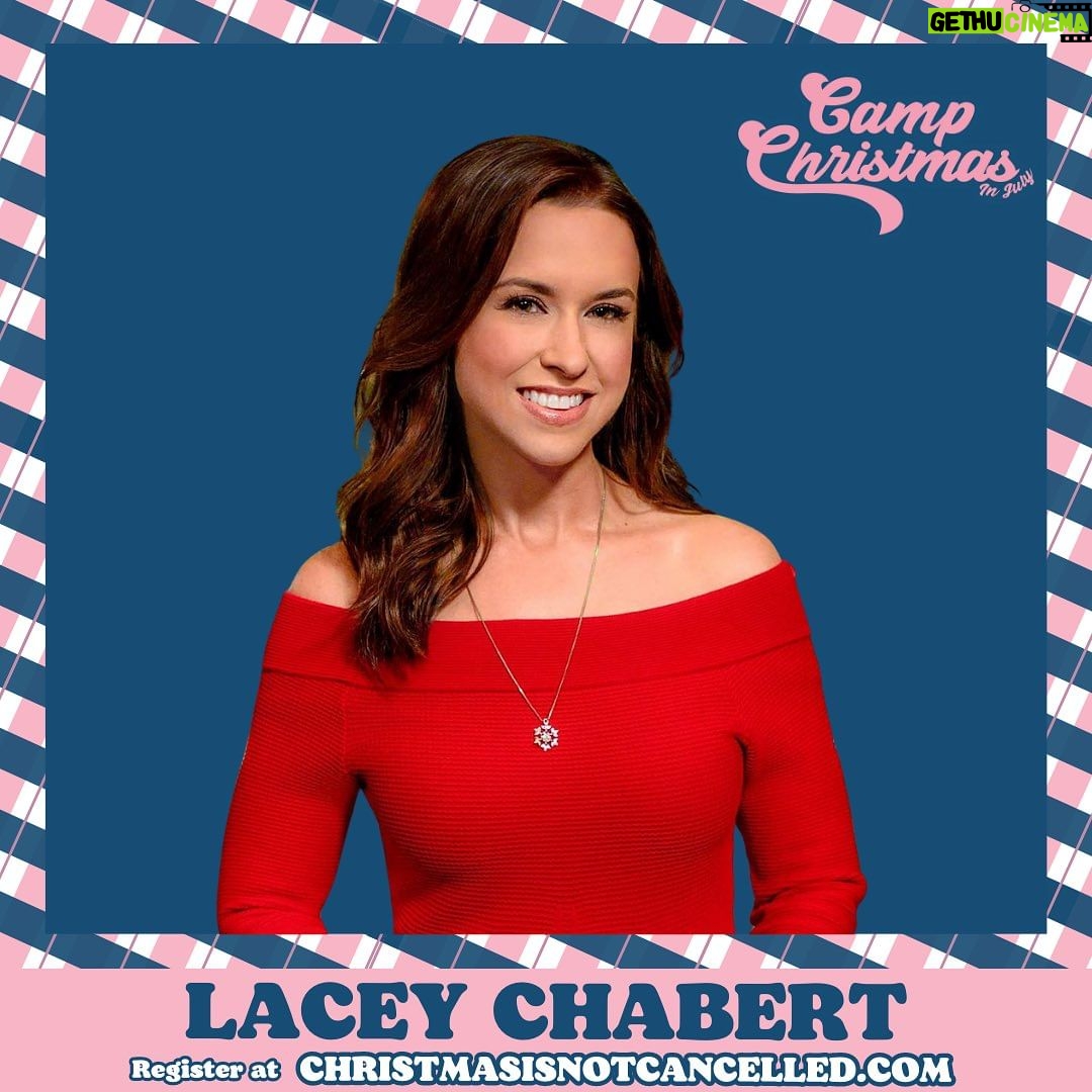 Lacey Chabert Instagram - This Thursday, I’m joining Camp Christmas in July to help children in foster care! Come hang out with me virtually by going to ChristmasIsNotCancelled.com and using my code LaceyGives to get $10 off so you can join the fun, support the mission, and get entered to win incredible prizes!