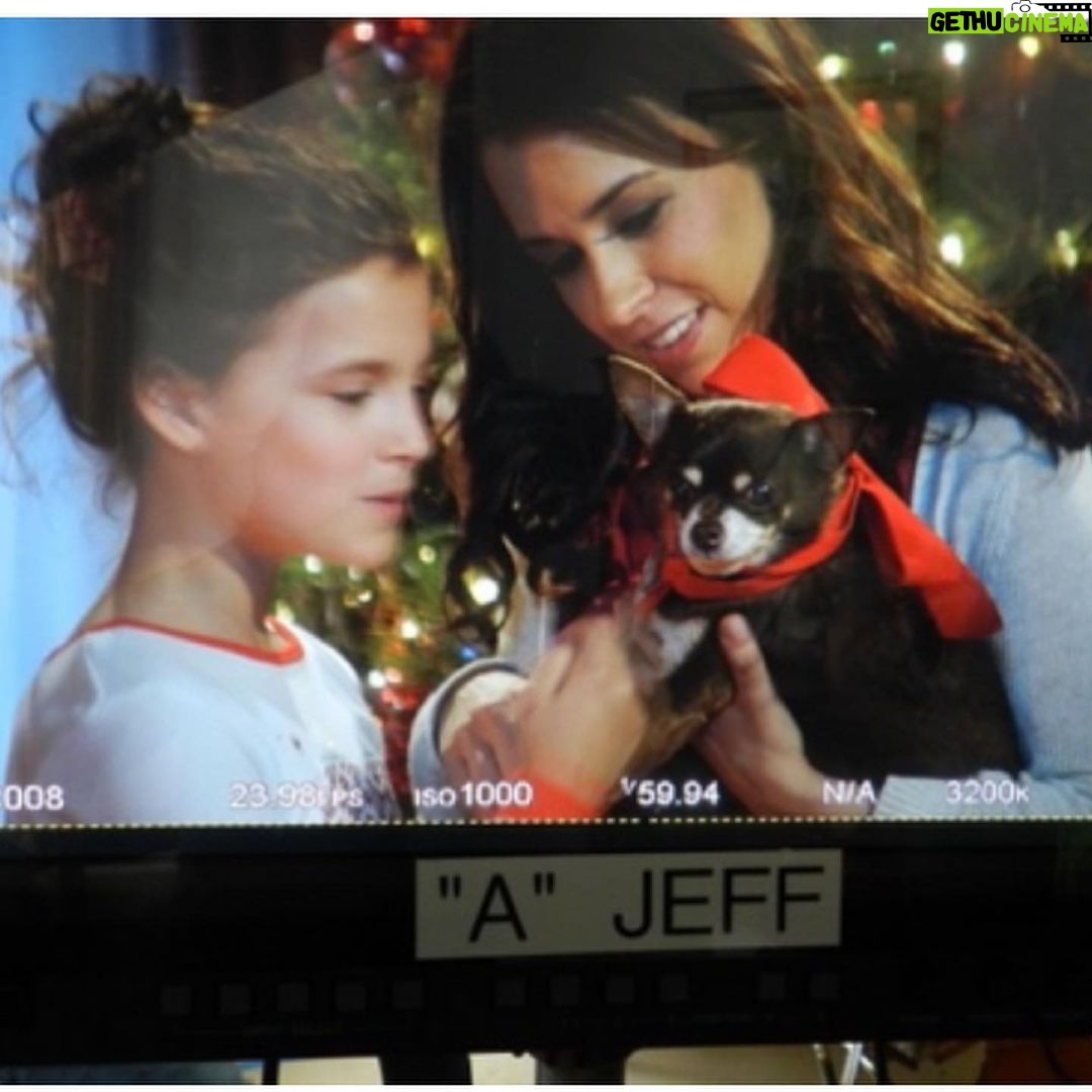 Lacey Chabert Instagram - #FBF in honor of A Christmas Melody airing today on @hallmarkchannel I thought Iโd post these throwback pics. ๐ It was so much fun to get to work with with so many lovely people including @mariahcarey on this movie! #flashback #2015 #christmasinjuly #memories