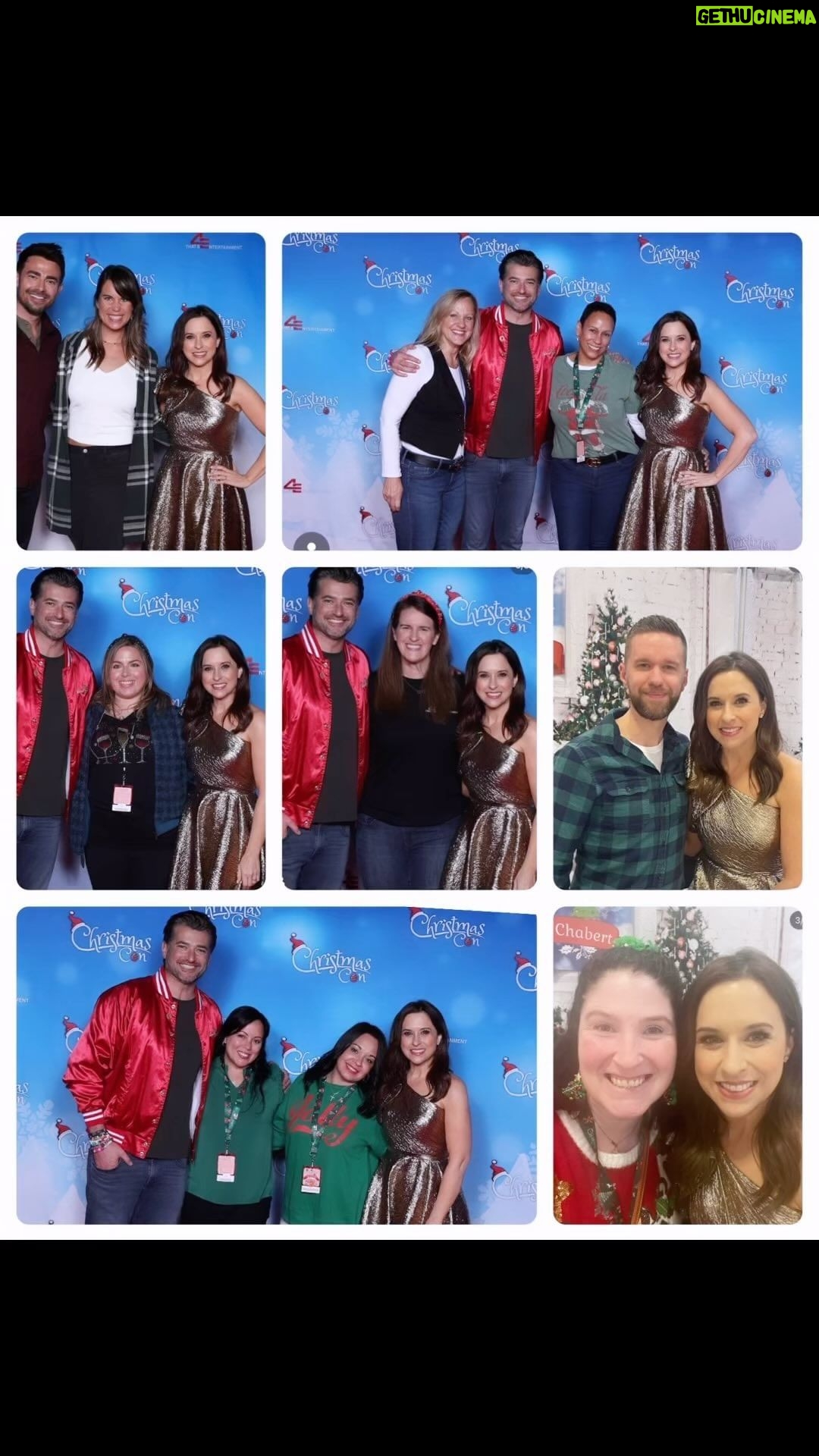 Lacey Chabert Instagram - I’m so happy I got to be at #ChristmasCon on Saturday! I left with such a full heart. Thank you for sharing your stories with me. All of the love and support means more than I can say. ❤️ Merry Christmas! Happy Holidays! Thank you @thats4ent for another magical event!