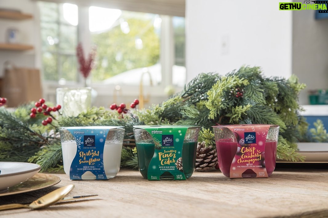 Lacey Chabert Instagram - #ad ‘Tis the season for holiday hosting! @glade limited time holiday fragrances are my must-haves to set the perfect festive vibe! Available to shop now! ✨🎁 #gladepartner