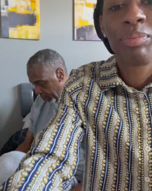 Lala Milan Instagram - Happy to say I threw the littest *Celebration of Life* for my Dad.. He was fly af for his last party & everything was perfect! I never thought I’d have to do this so soon, but I’m blessed to have been able to🕊️ 

Forever & Always A Daddy’s Girl ❤️