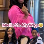 Lala Milan Instagram - Wigs need love too! So I used @mielleorganics to help me to snap this wig back! -Make sure you get your products for only $7 with their Black Friday Sale 🔥🔥 -Thank me later 🫶🏾🥳 #MiellePartner #MielleBlackFriday23 #Ad