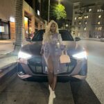 Lala Milan Instagram - 👱🏾‍♀️💜 Beverly Hills, California