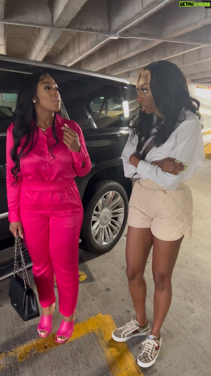 Lala Milan Instagram - That one friend who always cock blocks their friends😩 —- @oncue_no_makeup @uncklekizzy Atlanta, Georgia