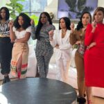 Lala Milan Instagram - You’re only as sharp as the people around you 🔪 @thebawseconference — @iammilanrouge @msblingmiami @courtneyadeleye @yandysmith @supa_cent