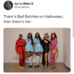 Lala Milan Instagram – I think I was the only woman at the party without heels on 😂 Then I yelled SILLEEENNNCCCEEE all muhfkkin night— Ngl when my songs came on I broke character🤷🏾♀️😅 Silence