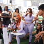 Lala Milan Instagram - ✨✨IT’S OFFICIAL!! ✨✨ My brand @fitgirlbod had it’s first official Women’s Brunch and WOW! -We showed up in fitness clothes ready to eat and fellowship! -There were no plus ones so the ladies had no choice but to interact with one another! -Everyone got along so well that we created a large group chat to guarantee that we’d all communicate after the event. -We did a mini workout and played games.. & it got REAL!😂 #FitGirlBod definitely taking this on the road💓🏋🏾‍♀️ ⬇️Where should we go next?⬇️ —- Special thanks to @rayandnite @thedigitalfootprint @poppyandrosela @ethika Los Angeles, California