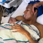 Lala Milan Instagram - He’s here! After 12 hours of Labor, Baby Boy safely arrived into this world on 1/22/24 ♒️🥰 I’m officially a WHOLE MOM!! God is amazing— I watched myself give birth in the mirror while being surrounded by so much love🥰 I’ve always known that I wanted to be a mom but this feeling is still so surreal😩 I just be looking at him like, wow— u really slid outta me?! To my village, thank yall so much ❤️ @iamtylerp_ I love you baby & thanks for giving me a whole new purpose in life. @theauntiedoula Thanks for making our birth process even smoother by advocating for us before, during, and even now after birth. @itsthesamechristine Ma, I love you. Thanks for literally selling your house and moving across the country to come be my nanny😩 - Lastly, to @doctor_nikki_midwife of USC Keck you are EVERYTHING. We’re so grateful for you 👩🏾‍⚕️ Mommy Milan.. Yeah, I love it already 😝🥳 Now excuse me while I go breastfeed my son, my milk just matured!!! 🥳🎉 Los Angeles, California