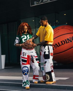 Lala Milan Instagram - Mom & Dad 🫶🏾

Creative Director/Stylist: @iamtylerp_ 
Photographer: @vashchenko_photo 
Hair Stylist: @realdime_ 
MUA: @marquiswardbeauty