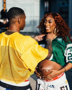 Lala Milan Instagram - Mom & Dad 🫶🏾

Creative Director/Stylist: @iamtylerp_ 
Photographer: @vashchenko_photo 
Hair Stylist: @realdime_ 
MUA: @marquiswardbeauty