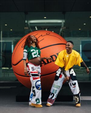 Lala Milan Instagram - Mom & Dad 🫶🏾

Creative Director/Stylist: @iamtylerp_ 
Photographer: @vashchenko_photo 
Hair Stylist: @realdime_ 
MUA: @marquiswardbeauty