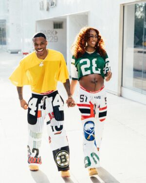 Lala Milan Instagram - Mom & Dad 🫶🏾

Creative Director/Stylist: @iamtylerp_ 
Photographer: @vashchenko_photo 
Hair Stylist: @realdime_ 
MUA: @marquiswardbeauty