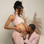 Lala Milan Instagram - LaLa Milan + TylerP = 3 We’re having a baby!!🤰🏾 There’s nothing more precious than life itself, and we’re sooo excited and blessed to be bringing a little one into this world ✨ (Behind the scenes LINK IN BIO) —— Thanks to @essence for the beautiful write up 😍 —— Special thanks to our Team: Creative Director: LaLa Milan Photographer: @rootheshooter Hair: @lilistouch Unit: @thevirginhairfantasy Miami, Florida