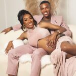 Lala Milan Instagram - LaLa Milan + TylerP = 3 We’re having a baby!!🤰🏾 There’s nothing more precious than life itself, and we’re sooo excited and blessed to be bringing a little one into this world ✨ (Behind the scenes LINK IN BIO) —— Thanks to @essence for the beautiful write up 😍 —— Special thanks to our Team: Creative Director: LaLa Milan Photographer: @rootheshooter Hair: @lilistouch Unit: @thevirginhairfantasy Miami, Florida