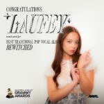 Laufey Instagram - MY FIRST GRAMMY NOMINATION I CAN'T BELIEVE IT I LOVE YOU ♥️