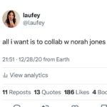 Laufey Instagram - Christmas With You is out now! Working with Norah was an absolute dream - I've looked up to her for as long as I can remember ♥️ “Have Yourself A Merry Little Christmas” & “Better Than Snow” is all yours!