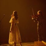 Laufey Instagram - reykjavík night one 🤍✨🪄 two more to go! sjáumst aftur í kvöld og á morgun! Harpa