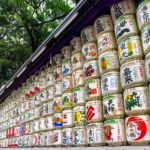Lauren German Instagram - Barrels of sake Meiji Shrine