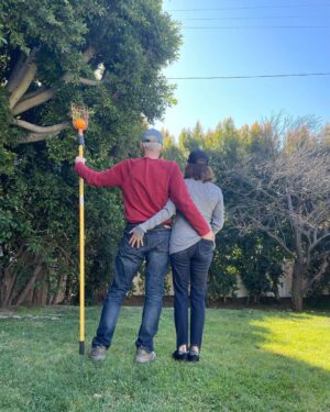 Lauren German Instagram - Parentals 🍊
