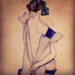 Lauren German Instagram - #blue #egonschiele