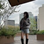 Lee Joo-young Instagram - 전시 두탕 뛴 날 (피곤)