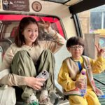 Lee Si-young Instagram - 🫶🏻 방학이니까 롯데월드🔥🔥🔥 어드벤쳐 끝날때까지 놀았는데...더 놀고싶다라니이이😇😇😇