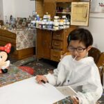 Lee Si-young Instagram - 🎨 그림 그릴때 제일 행복한 아이♥️