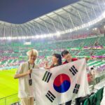 Lee Soo-hyun Instagram - 너무 멋진 경기를 직관하게되어서 영광이고 행복했습니다❤️🇰🇷🇰🇷🇰🇷🇰🇷🇰🇷