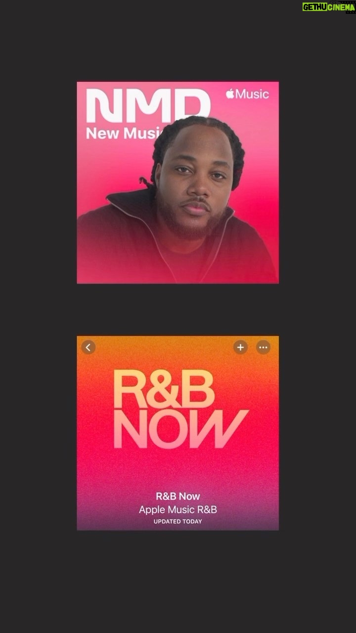 Leon G. Thomas III Instagram - Major shout out to both @applemusic and @spotify for showing me so much love on Breaking Point! It has been a major blessing to know and see y’all vibe with the record and I’m excited to share more!! Stay tuned!!