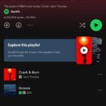 Leon G. Thomas III Instagram – Crash & Burn has been getting so much love and I’m extremely grateful!! Major shout out to @spotify for putting my single as the first song on the Are & Be playlist! It’s only up from here!!