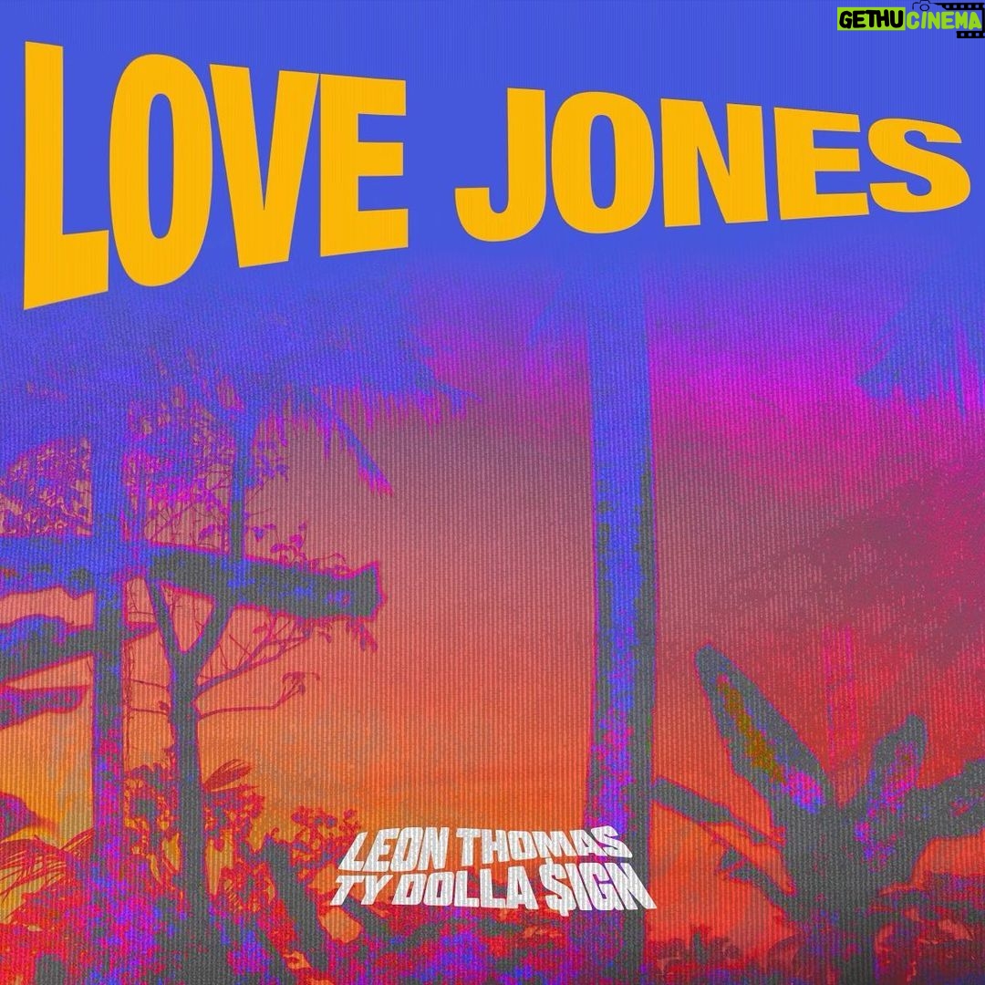 Leon G. Thomas III Instagram - This has been 3 years in the making-the time is almost here. My second single “Love Jones” from my upcoming album drops this Friday featuring my brother @Tydollasign. I’m grateful to everyone that’s been along for the ride and made this possible.