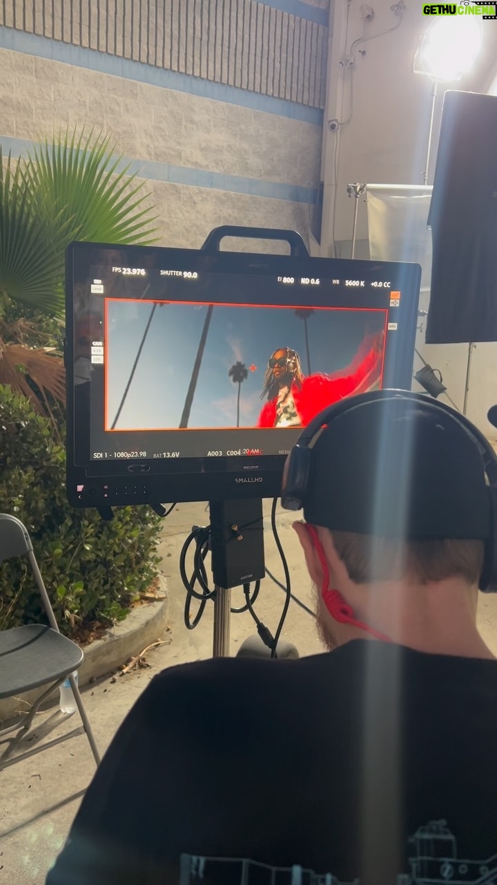 Leon G. Thomas III Instagram - Got a full blown movie on the way with my bro @tydollasign. #lovejones #BTS #rnbisnotdead