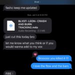 Leon G. Thomas III Instagram - How it started vs how it’s going ! Shout out to my brother @blxst for hopping on my single #crashandburn. It’s coming out tonight at 9pm 🔥🔥🔥