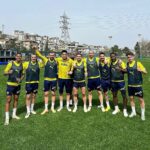 Leonardo Bonucci Instagram – Winning team, again! 💪🏻🟡🔵