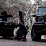 Lev Cameron Instagram - me with cars in the back 📸: @camerahead.prod Hollywood Hills