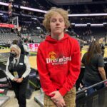 Lev Cameron Instagram - spuuuurs ball 🏀 Frost Bank Center