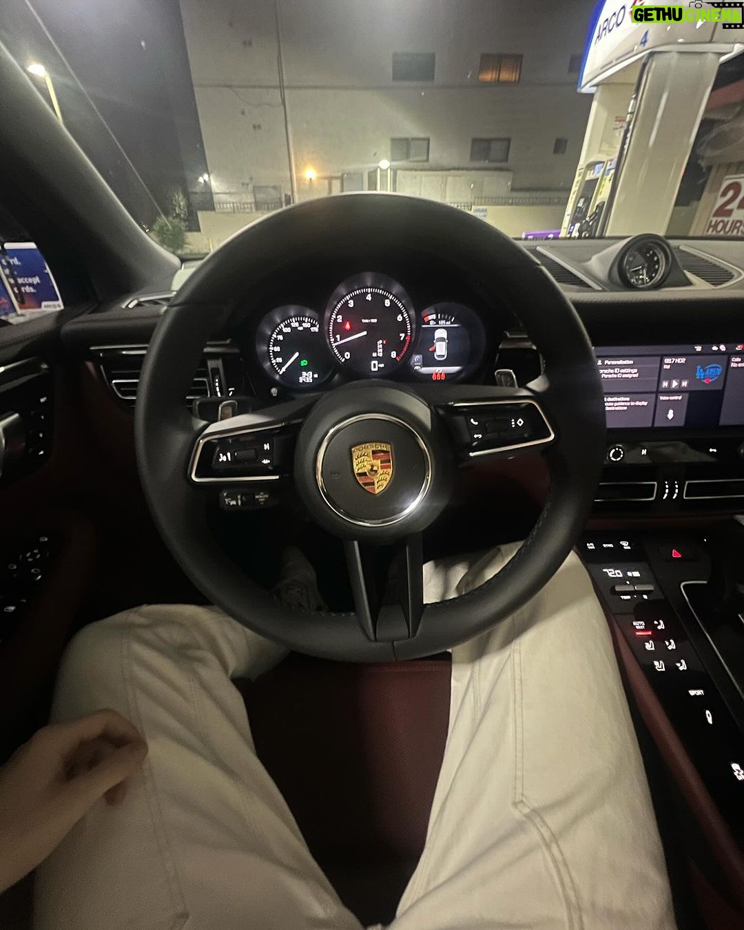 Lev Cameron Instagram - we ride Porsches in the rain