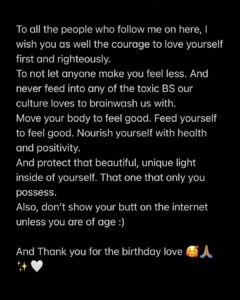 Lindsey Morgan Instagram - Birthday Suit ✨