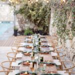Lindsey Morgan Instagram - The Rehearsal Dinner Pt. 1 Thank you so much to all of our incredible vendors for making this the beginning of the most magical weekend 📸 @charmingimages Venue Villa Artique @feel.austin Hosted by @karenadawn Tables & chairs @lootrentals Plates & Glassware @tablemannerstx Cocktails @madremezcal Our incredible chef Meredith Shaffer Planning @hillcountrynative