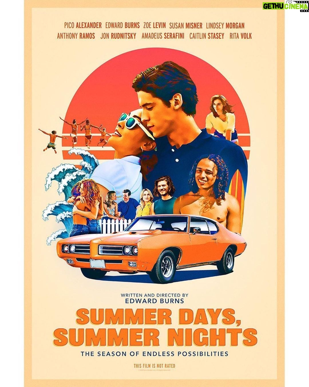 Lindsey Morgan Instagram - The season of endless possibilities ☀️ August 24th. #SummerDaysSummerNightsMovie @mgmstudios . . . It’s here!!! So proud of this film we shot almost 4 years ago & so happy to announce it is coming out on August 24th!