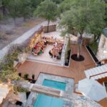 Lindsey Morgan Instagram - The Rehearsal Dinner Pt. 1 Thank you so much to all of our incredible vendors for making this the beginning of the most magical weekend 📸 @charmingimages Venue Villa Artique @feel.austin Hosted by @karenadawn Tables & chairs @lootrentals Plates & Glassware @tablemannerstx Cocktails @madremezcal Our incredible chef Meredith Shaffer Planning @hillcountrynative