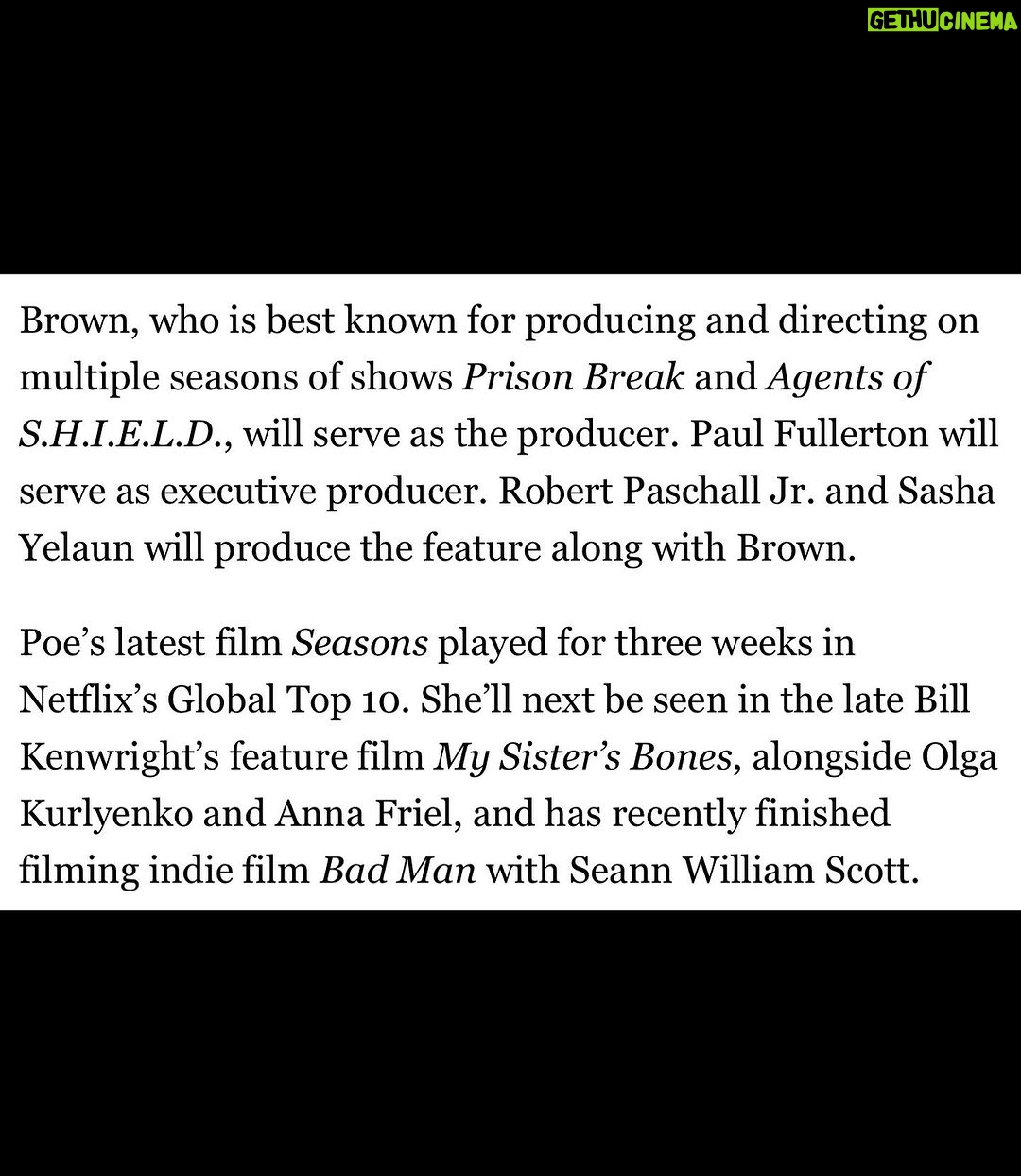 Lovi Poe Instagram - Couldn’t be happier to share this with you guys. ♥️ Really grateful for the opportunity to work with such amazing filmmakers and be part of the inspiring true story of Paul and Marie Fullerton.♥️🎬