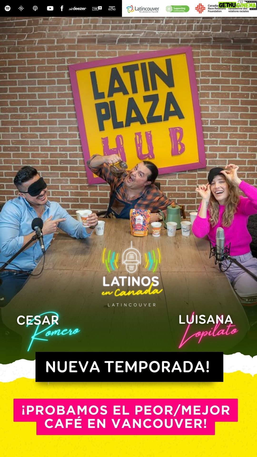 Luisana Lopilato Instagram - ☕ ¿Alguna vez te has preguntado qué hace que un café sea único en comparación con un café cotidiano? Luisana Lopilato y Cesar Romero se unen con un experto catador de café para ensenarnos los mejores tips en ‘Latinos en Canadá’ Ep.2 🌟 Acompáñanos en esta cata a ciegas y ATENCION porque sl final del episodio te decimos como conseguir descuentos para el Festival de Cafe mas grande en Vancouver! #TrailOfCoffee. ☕ ¡No olvides suscribirte y seguirnos para más historias únicas! Encuentra en link en la Bio! ¿Serias capaz de notar la diferencia? 🤔☕ Cuéntanos, ¿qué detalle te hace decir “este si es un buen cafe es un cafe” ¡Comparte tus tips con nosotros! #Cafe #AventurasCanadienses #LatinosEnCanada
