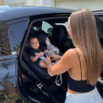 Maddy Burciaga Instagram - Mon petit Coeur toujours le sourire dans son nouveau Maxi-Cosi Pearl 360 Pro avec la technologie SlideTech™️ plus besoin de se casser le dos pour installer bébé 😅😍 @maxicosi_eu #maxicosi #maxicosi #maxicosipearl360pro #collaborationcommercialeremuneree #ad