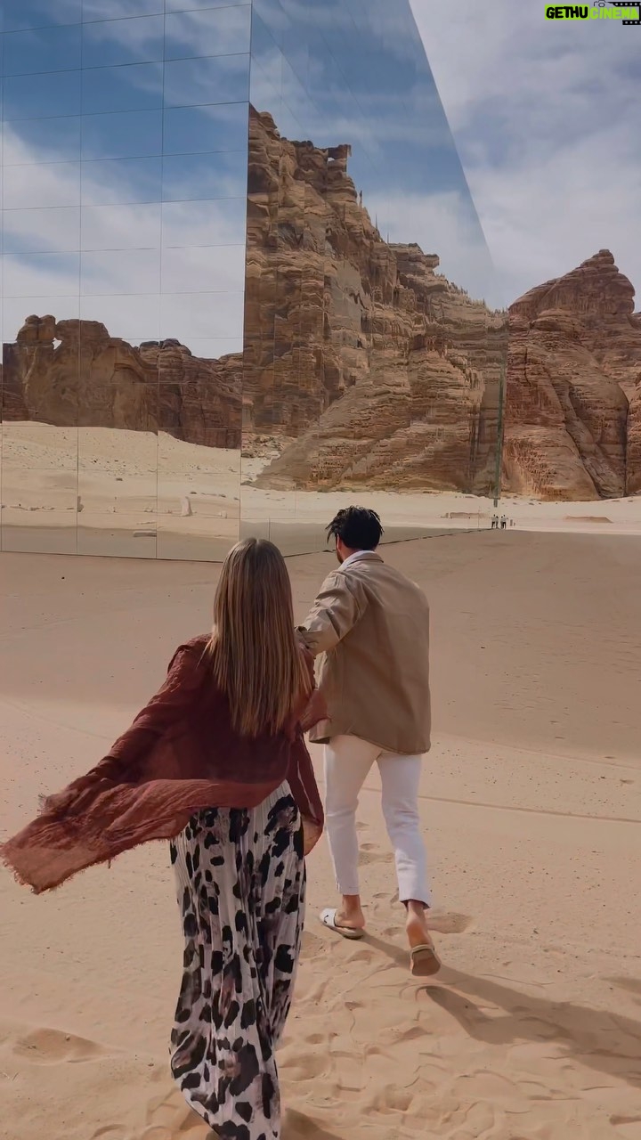 Maddy Burciaga Instagram - Beautiful Place ✨ @visitsaudi @experiencealula @AlUlaMoments #VisitSaudi #AlUla AlUla, Saudi Arabia