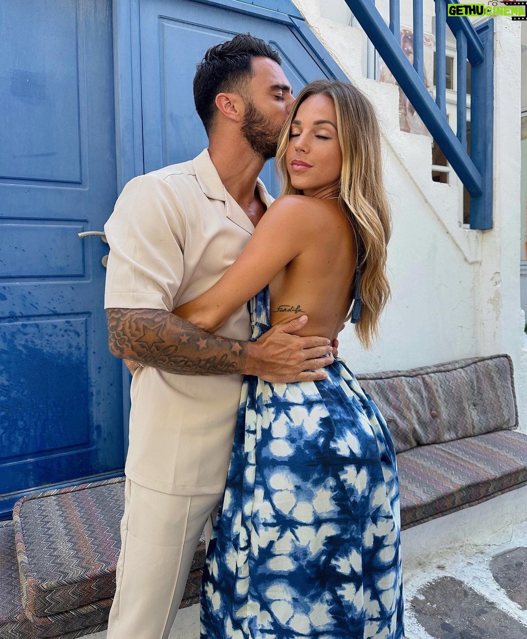 Maddy Burciaga Instagram - Forever Together 🫶🏼🤍 Mykonos