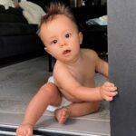 Maddy Burciaga Instagram - Ma Vie Entière 🤍 Je t’aime mon fils 🥹