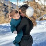 Maddy Burciaga Instagram - Petit séjour à la Neige avec Andrea ❄️ Serre-Chevalier